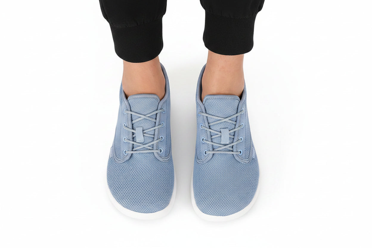 Unique Mesh Sports Shoes Flexible Wide Toe Breathable Minimalist Walking Shoes Outdoor Activities Tennis Foldable Men's Shoes